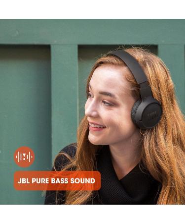 JBL Tune 510BT Wireless On-Ear Headphones - Purebass Sound, Black - Buy Online on GoSupps.com
