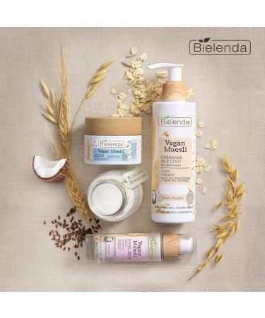 Bielenda Vegan Muesli - Effect Matte And Well Moisturized Skin Visibility Of Skin Imperfections Reduced - Vegan Muesli Matting Serum Oat + Wheat + Rice Milk - 30 ml - Buy Online on GoSupps.com