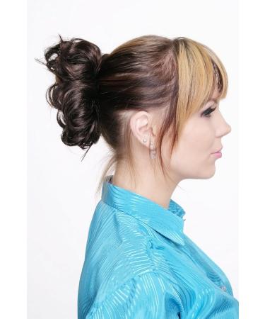WIG ME UP Hairpiece - Synthetic Brown Mix Mahogany Chestnut Scrunchie Ponytail Hairband FQ-3122-4/33 - International Shipping Available - Buy Online on GoSupps.com
