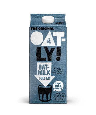 Oatly Full Fat Oat Milk, 64 Fl Oz