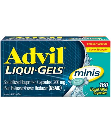 Pain Medication Liquid Capsules Liquid Gels Mini