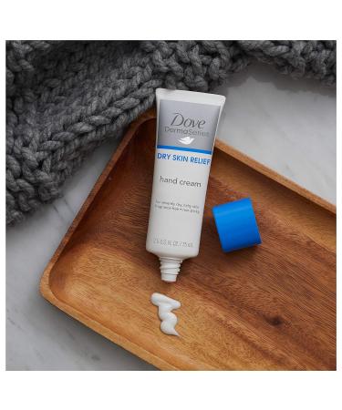 Dove Dermaseries Fragrance-Free Hand Cream for Dry Skin 2.5 Fl Oz - Pack of 2 - Buy Online on GoSupps.com