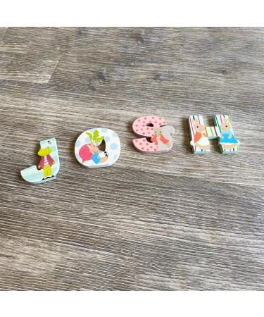 Peter Rabbit Wooden Letter G by Orange Tree Toys - Personalized Baby Name Toy Box Decor - Alphabet Animal Nursery Decoration - Buy Online on GoSupps.com