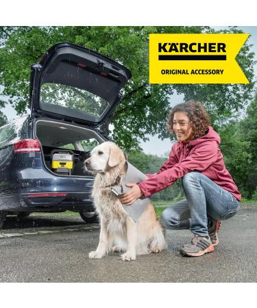 K rcher OC 3 Pet Accessory Box - Cone Jet Nozzle Fur Cleaning Brush & Towel - Perfect for Pet Care - International Shipping Available - Buy Online on GoSupps.com