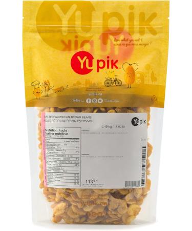 Yupik Salted Valencian Broad Beans 0.45Kg 0.45 kg (Pack of 1) - Buy Online on GoSupps.com