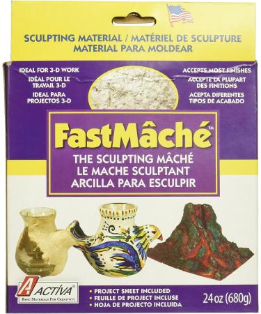 ACTIVA API600 Fast Mache Instant Paper Mache 1.5 lbs. White - High-Quality Crafting Material - Buy Online on GoSupps.com