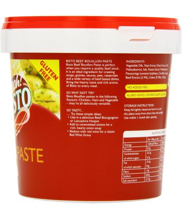 Bisto Beef Bouillon Paste 1kg - Savory Stock Base for Delicious Meals - Buy Online on GoSupps.com