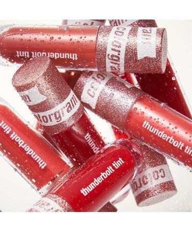 COLORGRAM Thunderbolt Tint Lacquer - Long Lasting Moisturizing Lip Stain - True Beauty K-Drama Makeup - 0.2 fl.oz 02 Heart Tok - Buy Online on GoSupps.com