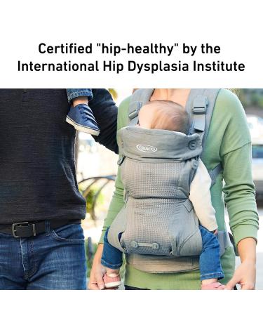 Graco Cradle Me 4 in 1 Baby Carrier - Newborn Mode, Mineral Gray - Buy Online on GoSupps.com