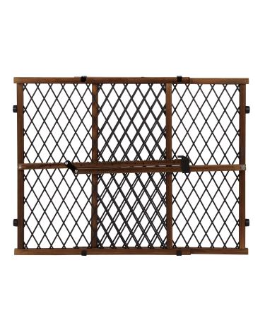 Position & Lock Baby Gate, Pressure-Mounted, Farmhouse Collection