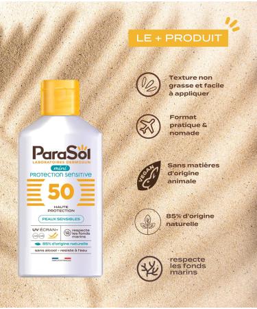 ParaSol Protective Milk 50 SPF Mini White 100 ml (Pack of 1) - Buy Online on GoSupps.com