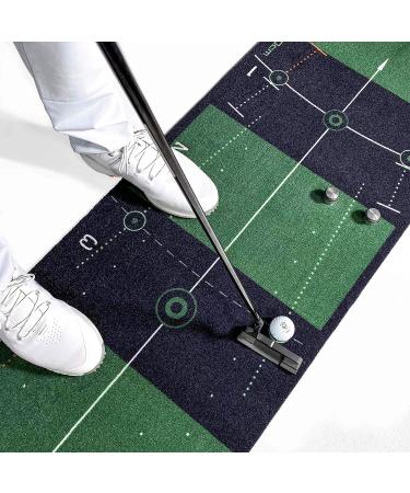 High Speed WellPutt Golf 10' Training Mat in Green - Improve Your Putting Skills - Buy Online on GoSupps.com