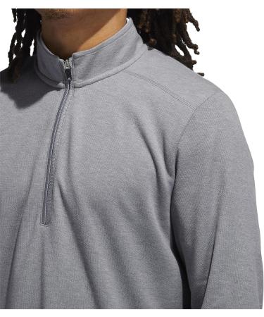 adidas Men's 3-Stripes Quarter Zip Pullover Gray XX-Large - Best Price & Free Shipping - Buy Online on GoSupps.com