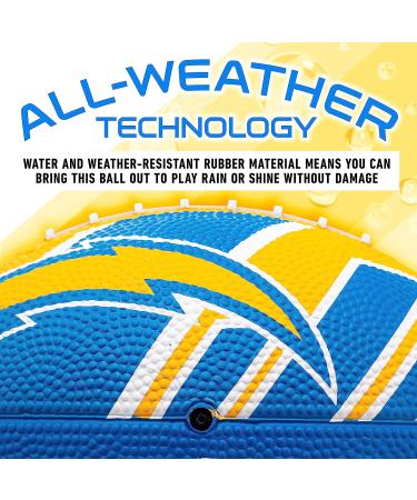 Franklin Sports NFL Los Angeles Chargers Youth Mini Football + Air Pump Set - Officially Licensed Junior NFL Football for Kids - Buy Online on GoSupps.com