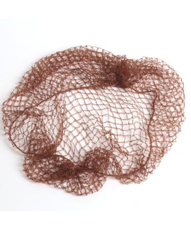 3x Dark Brown Slumber Hair Net - Elasticated Mesh Styling Sleep In Net - Buy Online on GoSupps.com