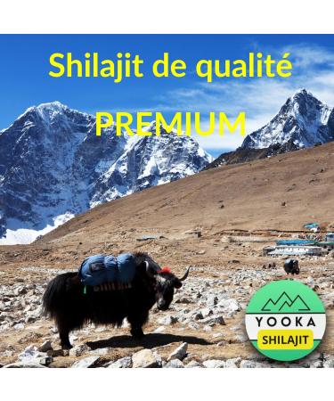 YOOKA Shilajit RESINE 30G naturelle ARTISANALE OR pure. 70% ACIDE FULVIQUE test en laboratoire garantissant +85 min raux 12% acide humique. S chage soleil 60j purifi e 40 fois. Soci t fran aise. - Buy Online on GoSupps.com