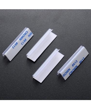 Boao 150 Pieces Self-Adhesive Plastic Earring Card Adapters - Lip Hangers for Earring & Necklace Display - Buy Online on GoSupps.com