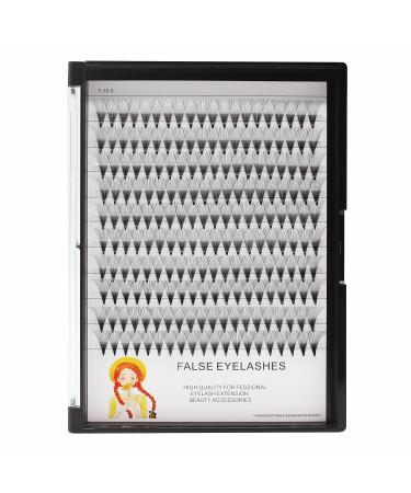 Large D Curl Cluster Lashes - 20 Roots Soft Individual Premade Fans (15mm) | Natural Volume False Eyelashes for International Shipping - Buy Online on GoSupps.com