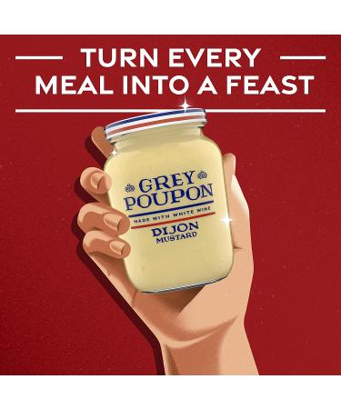 Grey Poupon Dijon Mustard - 16 oz Jar - Buy Online on GoSupps.com