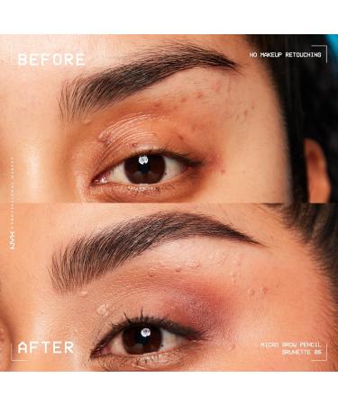 Nyx Micro Brow Pencil - Vegan Eyebrow Pencil & Brush Brunette | International Shipping - Buy Online on GoSupps.com