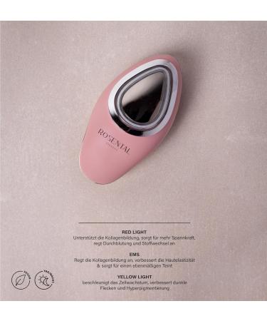 Rosental Organics Multifunctional EMS Cleaning Brush 4-in-1 Facial Cleaning Brush Vibrating Heat Ion Technology Facial Cleaning Brush for Deep Cleaning for All Skin Types - Buy Online on GoSupps.com