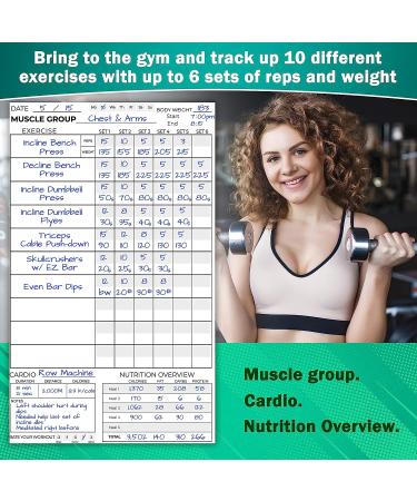 Portage Fitness Workout Journal 2023 | Exercise & Weight Training Log | Bodybuilding Tracker with Measuring Tape | 6x9 70 Sheets - Buy Online on GoSupps.com