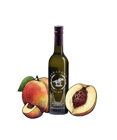 Saratoga Olive Oil Company Ripe Peach White Balsamic Vinegar 200ml (6.8oz) 6.76 Fl Oz (Pack of 1) - Buy Online on GoSupps.com