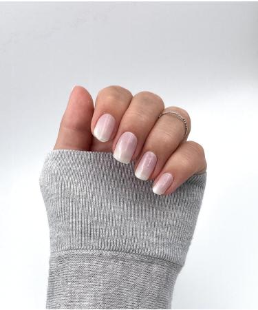Shop Fairy Nail UV Foils - Self-Adhesive Gel Nail Wraps | 20 Pieces Baby Boomer Polish Strips - Milky Baby Room - Buy Online on GoSupps.com