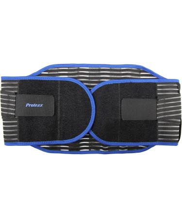 Protexx Waist Brace with Aluminum Alloy Stays - Adjustable Support for Back Pain Relief | International Shipping Available - Buy Online on GoSupps.com