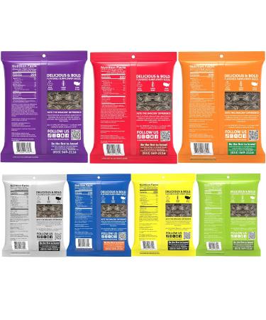 SMACKIN' Sunflower Seeds - Pack of 12 - 4 Oz. - Buy Online on GoSupps.com