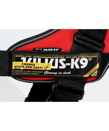 Julius-K9 Baby Boys IDC Powerharness Dog Harness Burgundy - 2XL/3 | Premium International Shipping - Buy Online on GoSupps.com