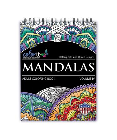 ColorIt Colorful Tropical Scenes Adult Coloring Book - 50 Single-Sided  Designs, Thick Smooth Paper, Lay Flat Hardback Covers, Spiral Bound, USA  Printed, Tropical Pages to Color