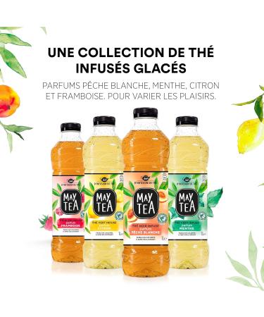  MAYTEA Maytea The Infuse Pet Peach Flavour Ice Cream 1 L - Buy Online on GoSupps.com