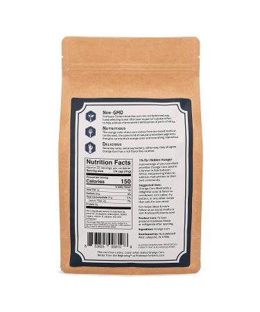 Professor Torbert's Orange Corn Meal - 2 Pound Pack for Superior Flavor and Nutrition - Buy Online on GoSupps.com
