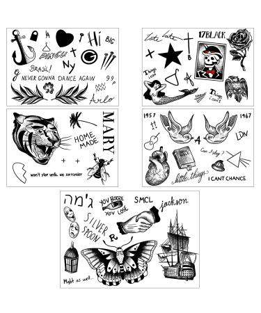 Harry Stylezz - Ultimate Tattoo Set - Over 65 Tattoos - Perfect For Concerts  Halloween  Cosplay  Dress Up