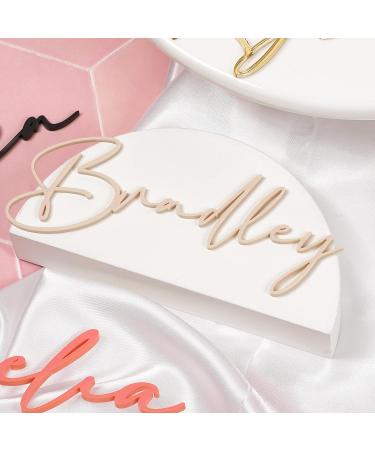 Acrylic Cake Topper Name Cake Topper Name Cake Charm Personalised Silver Gold Custom Cake Decorations - Buy Online on GoSupps.com
