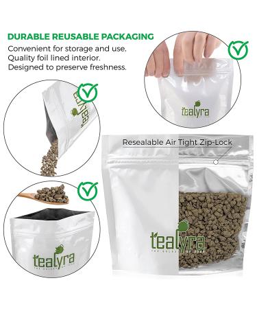 Tealyra Imperial Ginseng Ren Shen Oolong Tea 220g - Energy Boost - Healthy Loose Leaf Tea - Buy Online on GoSupps.com