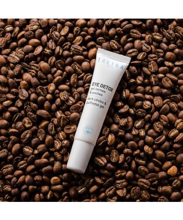 Talika Eye Detox Gel 0.33 Oz - Caffeinated Blend for Dark Circles & Puffiness | Quick-Absorbing Eye Care for Brightened & Depuffed Eyes - Buy Online on GoSupps.com