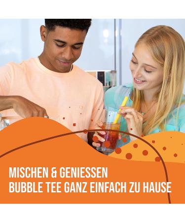 Buy Vegan Bubble Tea Pearl Set - 2-Pack Popping Boba | Strawberry & Peach Flavors | Gluten-Free Tapioca Pearls | 900g Total - Buy Online on GoSupps.com