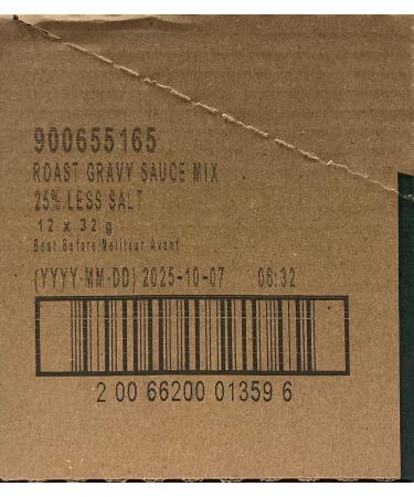McCormick Gourmet Premium Quality Dry Sauce Mix Roast Gravy Less Salt 32g Case Pack 12 Count - Buy Online on GoSupps.com