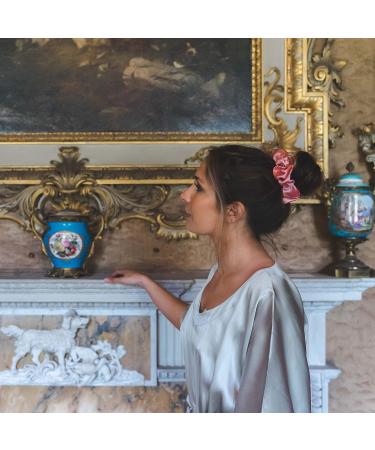 Holistic Silk Pure Mulberry Silk Scrunchie Silver - Buy Online on GoSupps.com