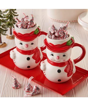 Hershey's Candy Cane Mint Kisses 10 Oz - Limited Edition Holiday Treat - Buy Online on GoSupps.com