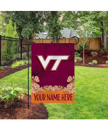 Virginia Tech Hokies 13x18 Personalized Double Sided Garden Flag by NCAA Rico Industries - Buy Online on GoSupps.com