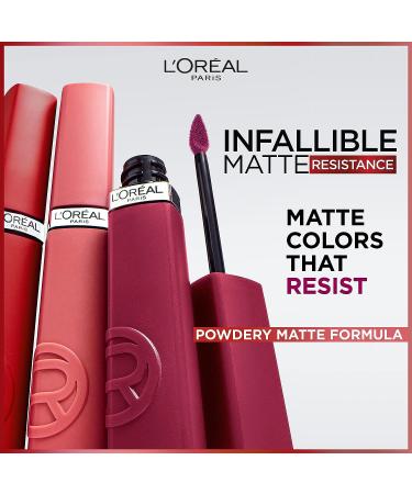 L'Oreal Paris Infallible Matte Liquid Lipstick - Tropical Vacay 210 - 0.17 Fl Oz - Buy Online on GoSupps.com