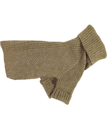 Fitwarm Thermal Knitted Dog Sweater - Sage Green | Winter Dog Coat for Medium Pets - Buy Online on GoSupps.com
