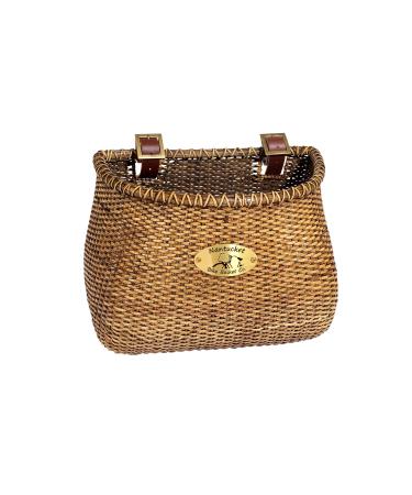 Nantucket Bicycle Basket Co. Lightship Collection Adult Bicycle Basket Stained Classic/Tapered - Buy Online on GoSupps.com