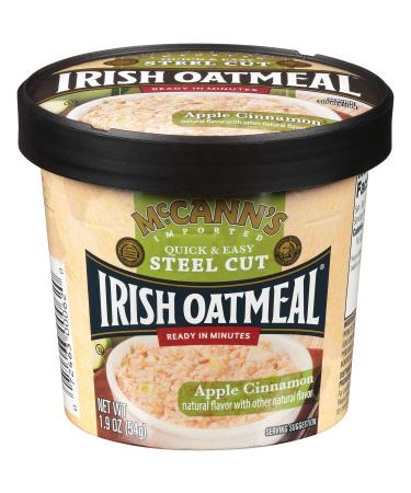 McCann's Instant Oatmeal Cup, Apple Cinnamon, 1.9 Ounce (Pack of 12)