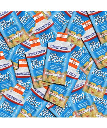 Buy The Right Stuff Electrolyte Drink Concentrate - 10 Pouch Box - Peach Mango | International Shipping Available - Buy Online on GoSupps.com
