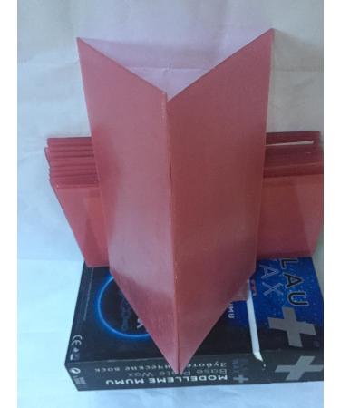 Red Laboratory Base Plate - 70g Utility Wax for Orthodontics | Ideal for Occlusal Rims & Artificial Teeth - Buy Online on GoSupps.com