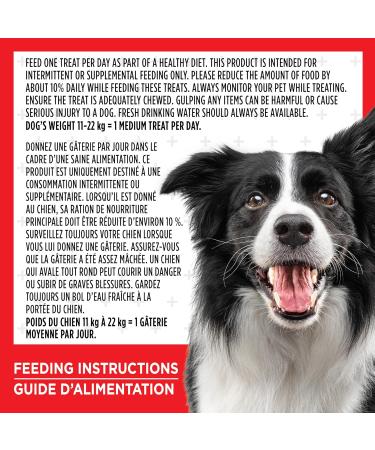 Milk-Bone Brushing Chews Dental Treats for Medium Dogs Daily Oral Care 180 Treats (Pack of 4) 180 Treats (Pack of 4) Medium Dog - Buy Online on GoSupps.com